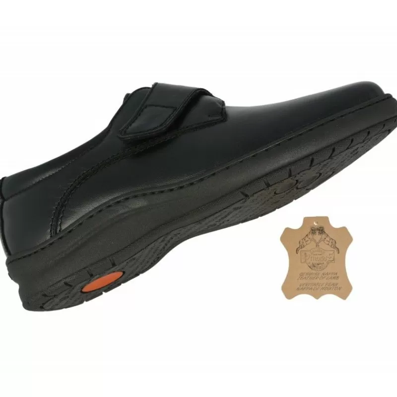Pinosos Velcros-Velcro De Especial Diabéticos En Ancho 13 Y Piso De Descanso Negro