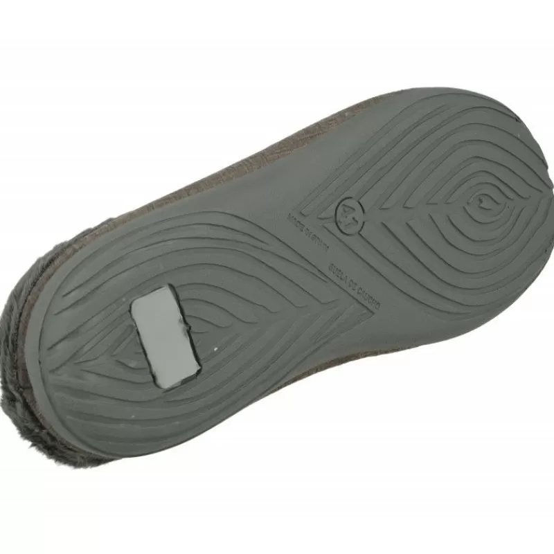 Cosdam Chinelas-Zapatilla Chinela De De Palo Bamara Con Planta De Descanso Extraible Y Piso De Caucho