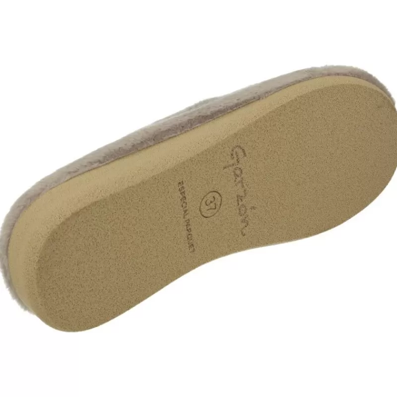 Garzon Chinelas-Zapatilla Chinela De Con Bordado Copos De Nieve En Pano Dacha Y Piso Microporoso Especial Parquet Gris