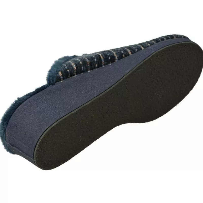 Garzon Chinelas-Zapatilla Chinela De De Pano Aterciopelado Estampado Con Piso De Cuna Esponja.