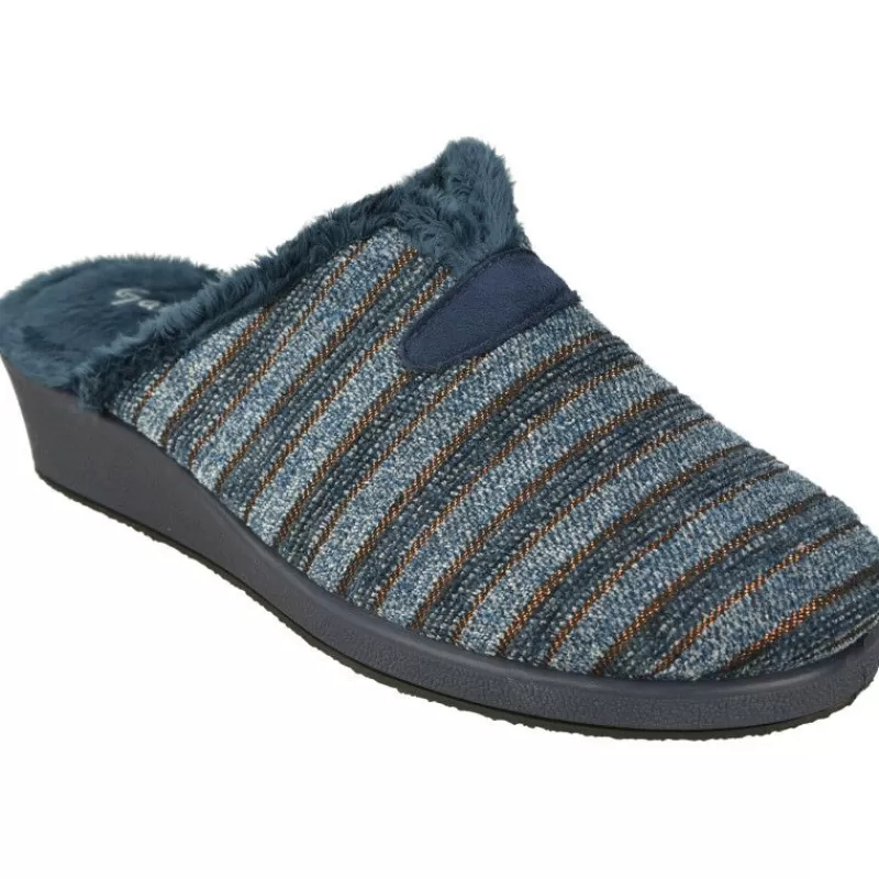 Garzon Chinelas-Zapatilla Chinela De De Pano Aterciopelado Estampado Con Piso De Cuna Esponja.