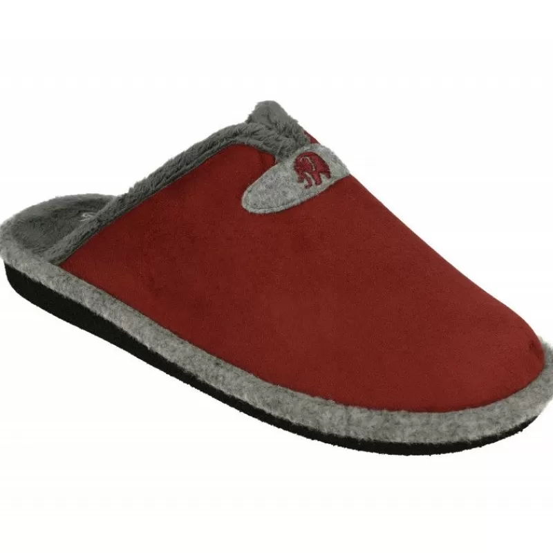 Garzon Chinelas-Zapatilla Chinela De En Pano Bamara Con Horma De Ancho Especial Y Piso Microporoso Alierado Especial Parket