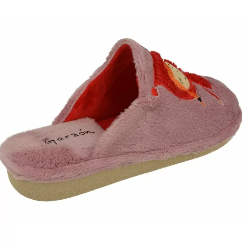Garzon Chinelas-Zapatilla Chinela De En Pano Dacha Con Estampado Caperucita Y Piso Microporoso