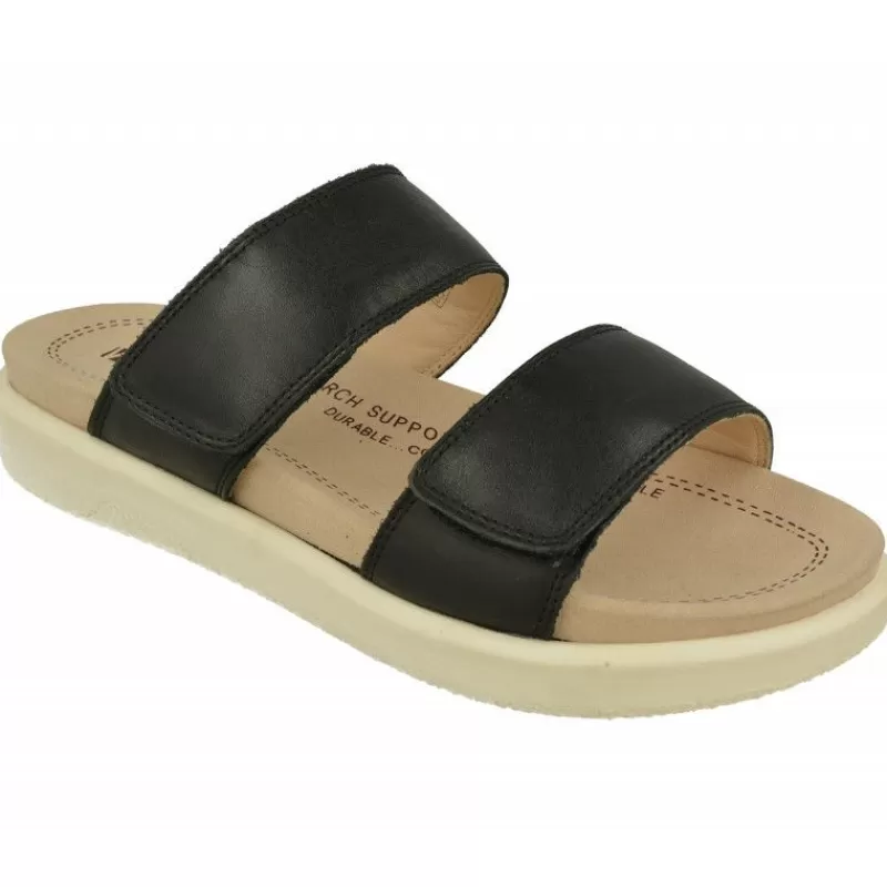 WESTLAND BY JOSEF SEIBEL antes ROMIKA Sandalias-Zueco De Westland Con Doble Tira De Velcro Ajustable, Planta Extraible Y Piso De Amortiguacion